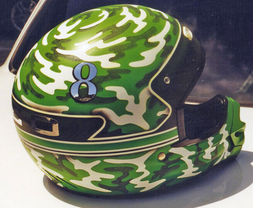 Camo Helmet paint