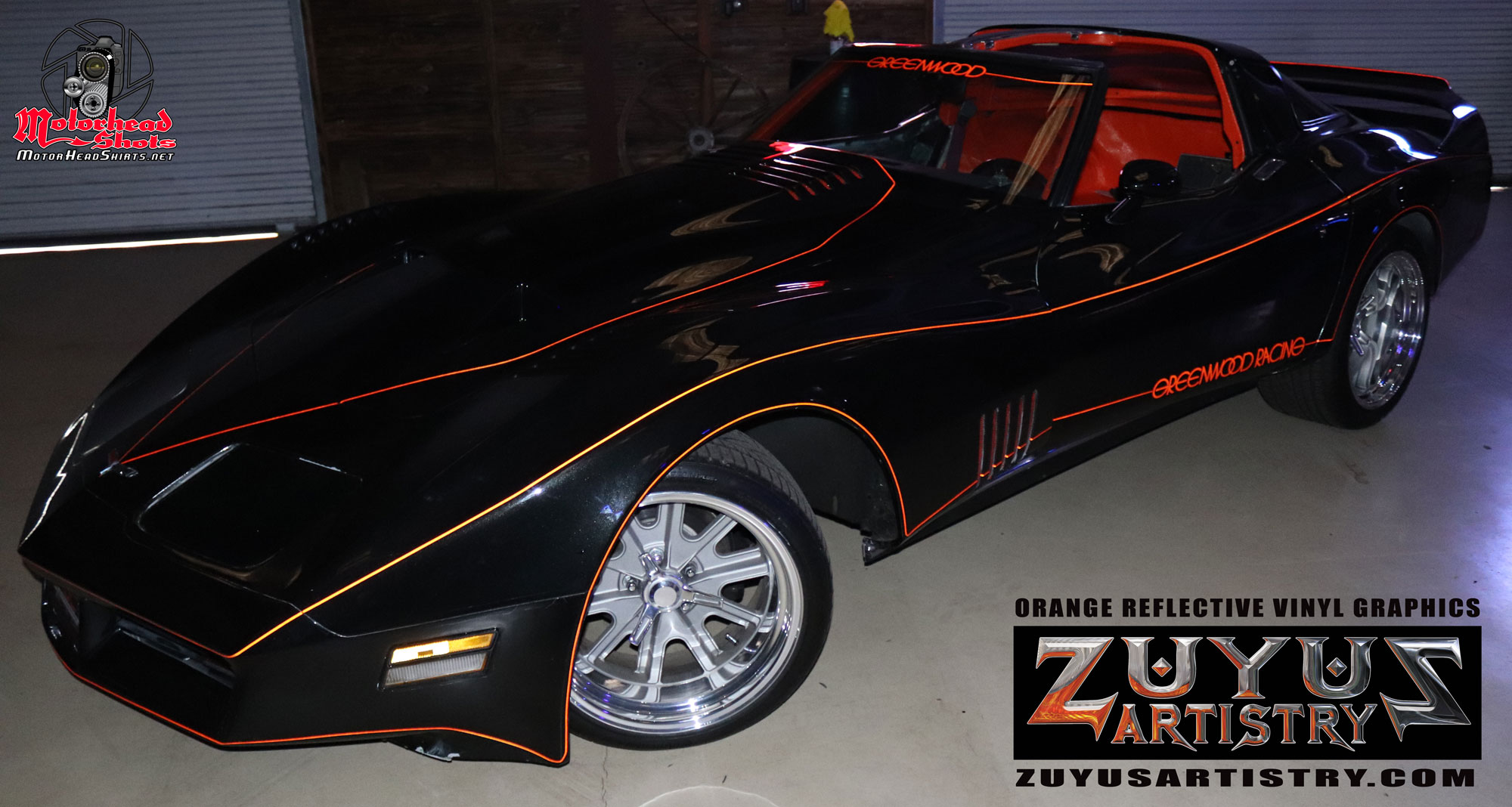 Greenwood Corvette reflective