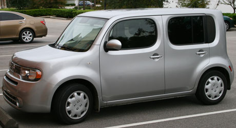 Nissan Cube before wrap