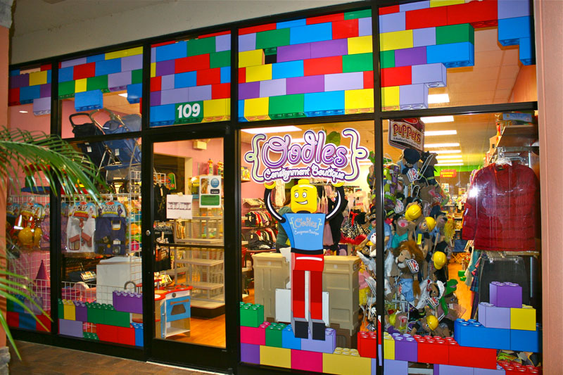 Oodles Window digital print