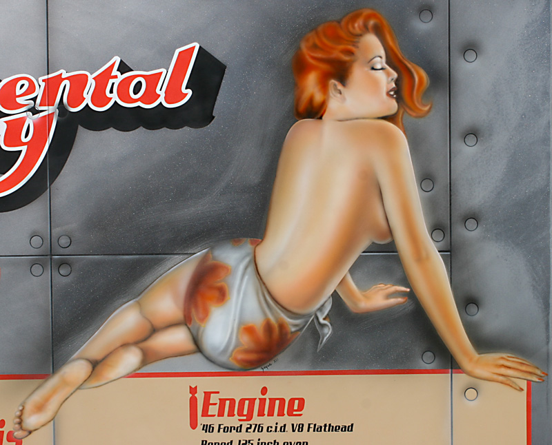 Pin up airbrush