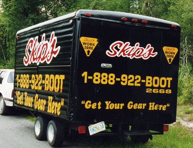 skips boots trailer