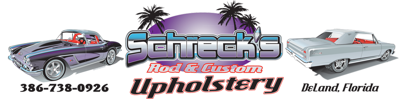 schrecks upholstery logo
