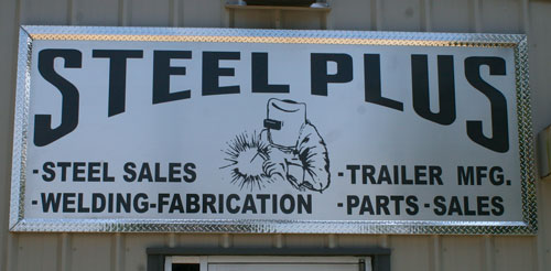 steel plus sign