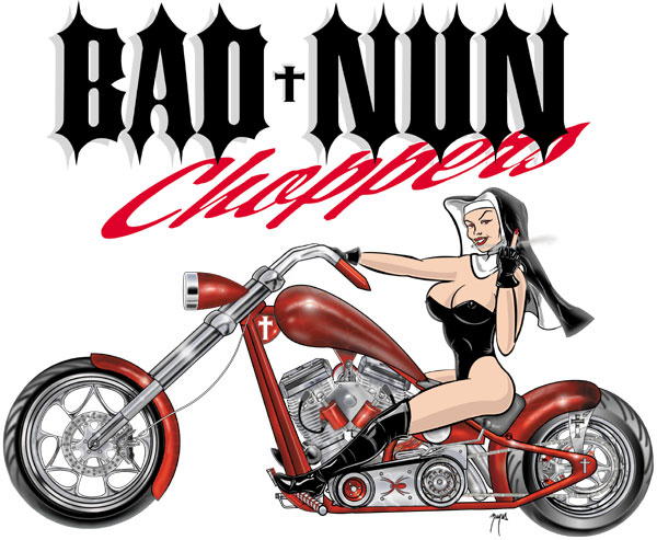 bad nun logo