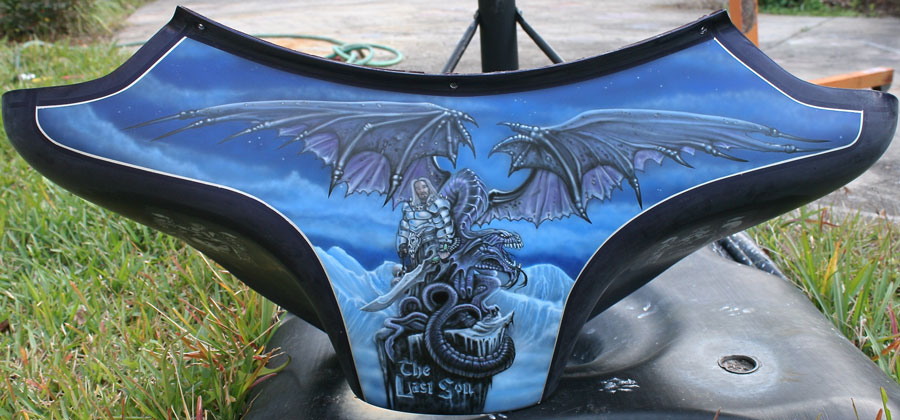 dragon airbrush