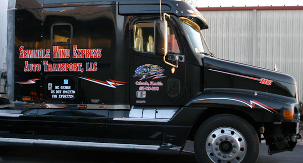 semi truck decals