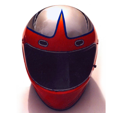 graphic helmet